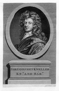 Sir Godfrey Kneller 1646-1723, portretschilder, 19e eeuw door Unbekannt