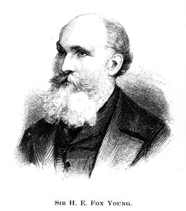 Sir Henry Edward Fox Young, 1886 door Unbekannt
