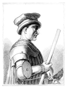 Sir John Hawkwood, Engelse huurling of condottiere in 14e-eeuws Italië door Unbekannt
