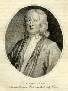 Sir John Leake, Britse admiraal, 18e eeuw