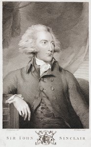 Sir John Sinclair, Schotse landbouwkundige en statisticus, ca. 1790s door Unbekannt