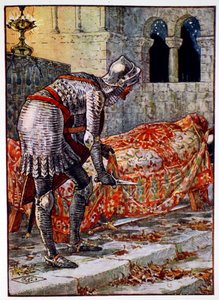 Sir Lancelot in de Gevaarlijke Kapel, 1911