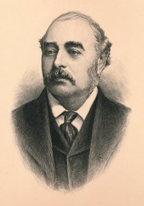 Sir Matthew White Ridley, 1e Burggraaf Ridley 1842-1904, Britse Conservatieve politicus en sta door Unbekannt
