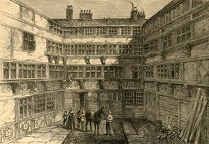 Huis van Sir R. Whittington, Crutched Friars, 1803, 1897 door Unbekannt