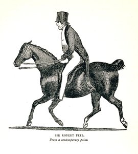 Sir Robert Peel, 1788-1850, Britse conservatieve staatsman, 1893