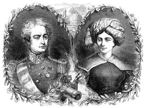 Sir Robert en Lady Sale door Unbekannt