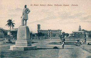 Standbeeld van Sir Stuart Steuart Bailey, Dalhousie Square, Calcutta door Unbekannt