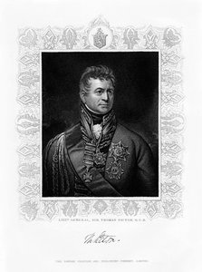 Sir Thomas Picton, Britse militaire leider, 19e eeuw