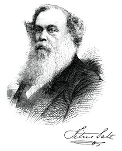 Sir Titus Salt, Britse fabrikant en weldoener, ca. 1880