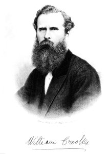 Sir William Crookes, Engelse chemicus en natuurkundige, ca. 1875