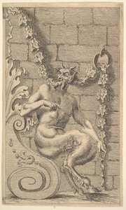 Zittende Satyrs door Unbekannt