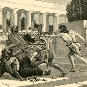 Slachting van de Pisistratiden, 1890