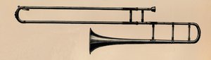 Schuiftrombone, 1895 door Unbekannt