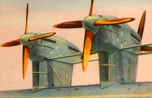 Kleine houten vliegtuigpropellers, 1932