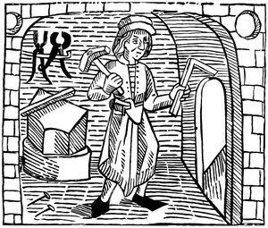 Smith, 15e eeuw, 1893 door Unbekannt