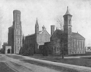 Smithsonian Institution, Washington D.C., USA, c1900 door Unbekannt