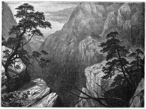 Besneeuwde bergketen van de Sierra Madre, Rocky Mountains, VS