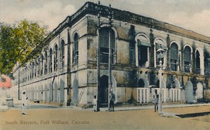 Zuidkazerne, Fort William, Calcutta, eind 19e-begin 20e eeuw door Unbekannt