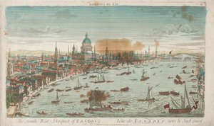 Zuidwestelijk uitzicht op Londen
