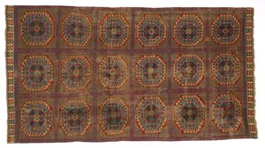 Spaanse Tapijt met een Turks Patroon, c. 1450-1500 door Unbekannt