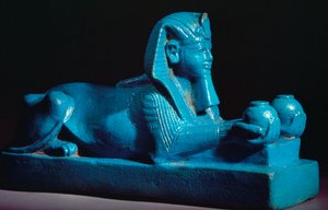 Sfinx van Amenhotep III door Unbekannt