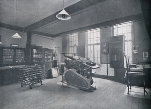St. Bride Foundation School. Offsetdrukkerij, 1917