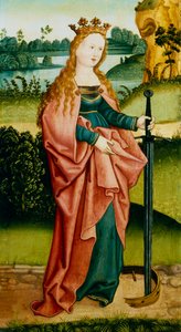 Sint-Catharina van Alexandrië, ca. 1500 door Unbekannt