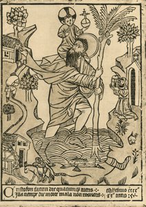 St. Christoffel door Unbekannt