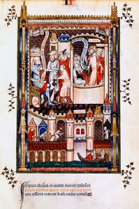St. Denis, St. Rusticus en St. Eleutherius in de gevangenis, 1317