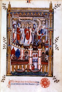 St Denis voor Sisinnius, 1317 door Unbekannt