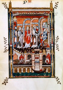 St Denis voor Sissinius door Unbekannt