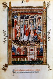 St. Denis naar Sisinnius gebracht, 1317