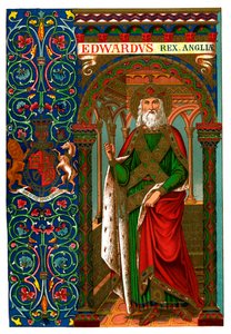 St. Edward de Belijder door Unbekannt