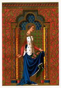 St Elizabeth van Hongarije, 1886 door Unbekannt