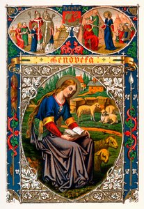 Sint Genoveva, 1886 door Unbekannt