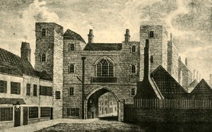 St. Johns Gate, Clerkenwell, 1813