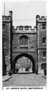 St Johns Gate, Clerkenwell, Londen, ca. 1920s door Unbekannt