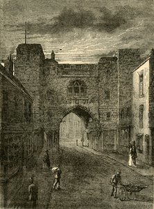 St. Johns Gate, Clerkenwell, ca. 1872