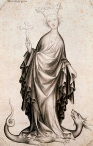 St. Margaretha, 15e eeuw door Unbekannt