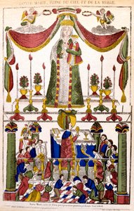 St. Maria, Koningin van de Hemel en de Aarde, 19e eeuw door Unbekannt