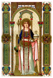 Sint Mathilda, 1886 door Unbekannt