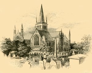St. Nicolaaskerk: Het exterieur door Unbekannt