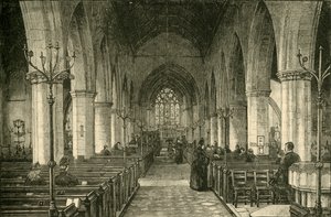 St. Nicolaaskerk: Het schip, 1886, 1898 door Unbekannt