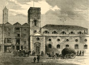 St. Olaves Kerk, in 1820