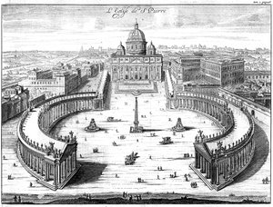 Sint-Pietersbasiliek, Rome door Unbekannt
