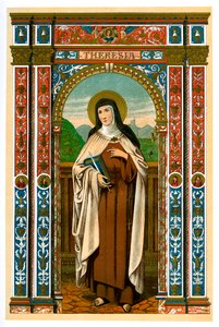 Sint Theresa van Avila, 1886 door Unbekannt