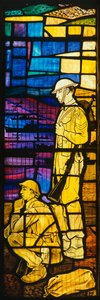 Glas-in-loodraam, Royal Garrison Church, Portsmouth, Hampshire, c1980-c2017