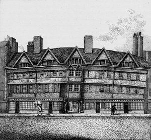 Staple Inn, High Holborn, Londen, c1890 door Unbekannt