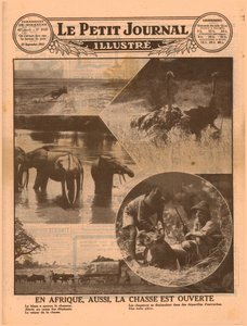 Begin van het Afrikaanse jachtseizoen, 1931