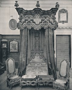 Staatsbed, Engels, ca. 1708, 1928 door Unbekannt